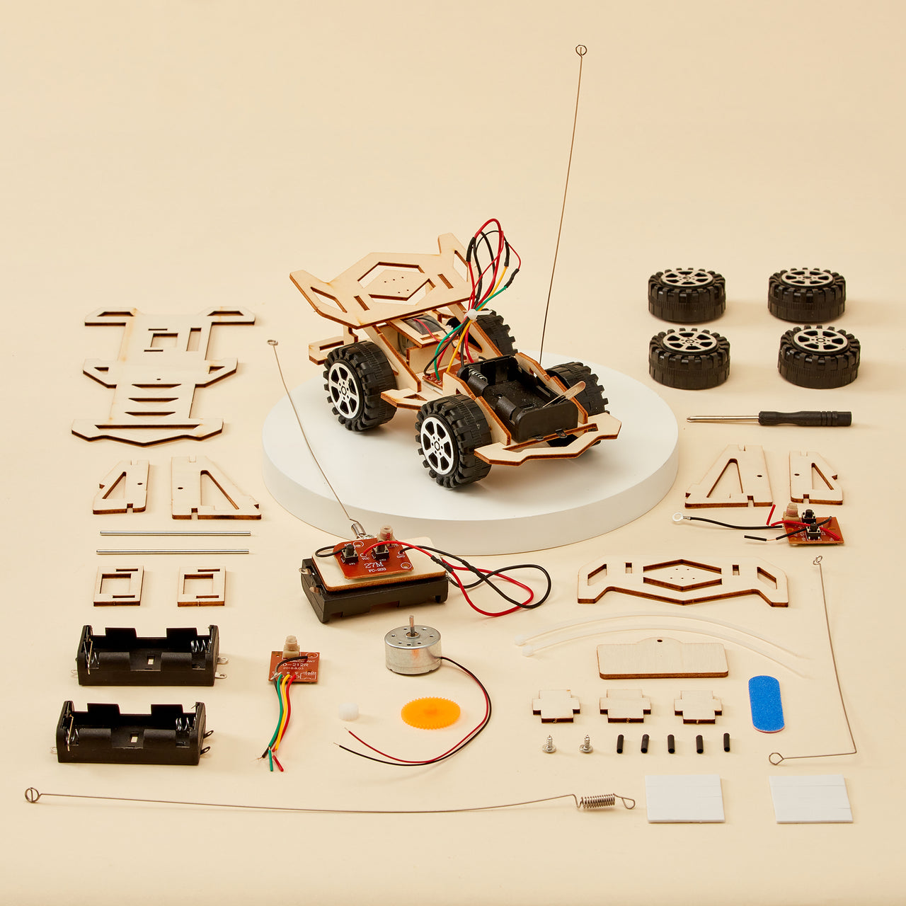 CreateKit Radio-Controlled Car DIY Kit