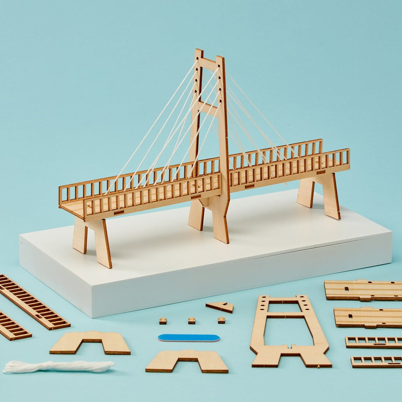 Kit de bricolaje de puente atirantado CreateKit