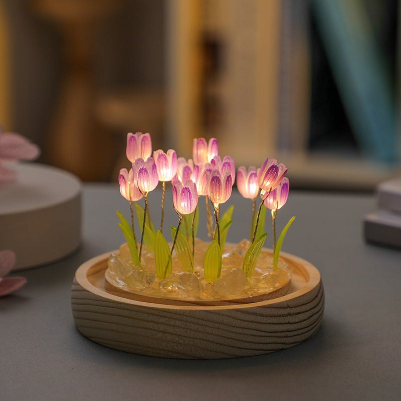 Tulip LED Light - Purple