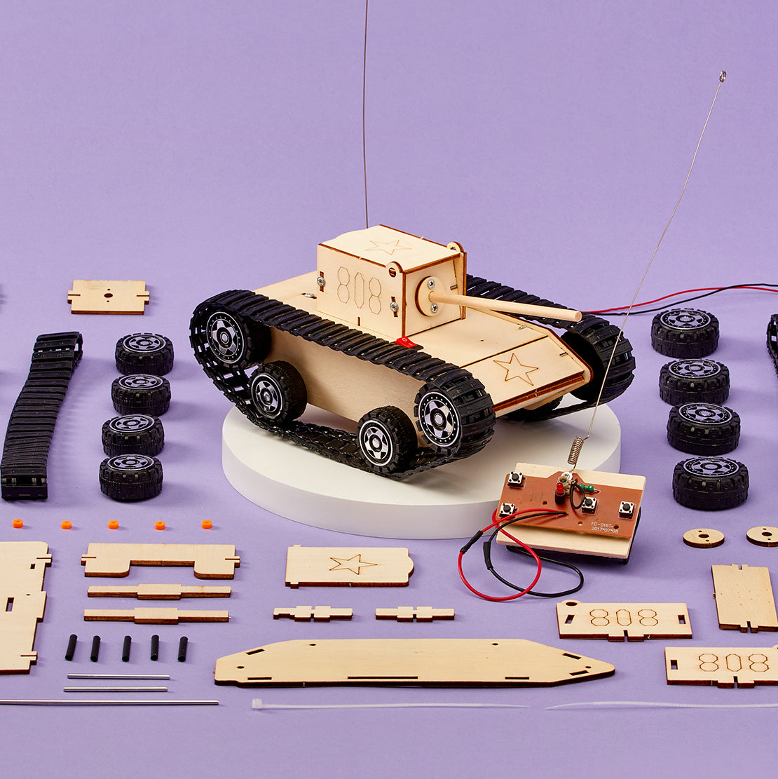 Radio-Controlled Tank